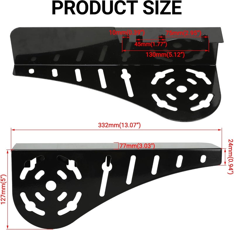 XIKOBY Mini Bike Chain Guard Clutch Cover Compatible with Predator 212cc 224cc 196cc 200cc Coleman CT200U CT200U-EX BT200X Baja Doodlebug DB30 GX160 GX200 Tilotson 212R Tecumseh Engine Minibike Parts - Image 5